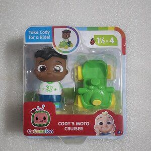 CoComelon‎ Cody's Moto Cruiser Jazwares Toy Figure Vehicle Set 1003677 New